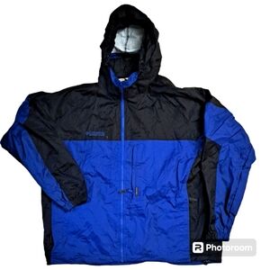 Columbia packable windbreaker with hood men's xl